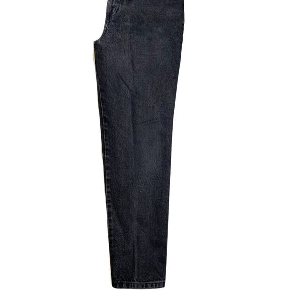 Vintage 90s Y2k BONGO High Rise Tapered Jeans in Black Wash Size 13 Retro - Picture 7 of 10